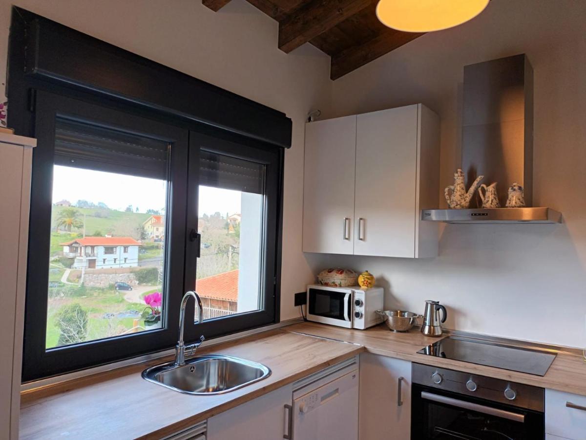 Apartamentos Los Manzanos Ribadesella Esterno foto